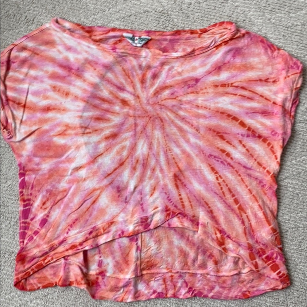Hard tail tie die top SZ small